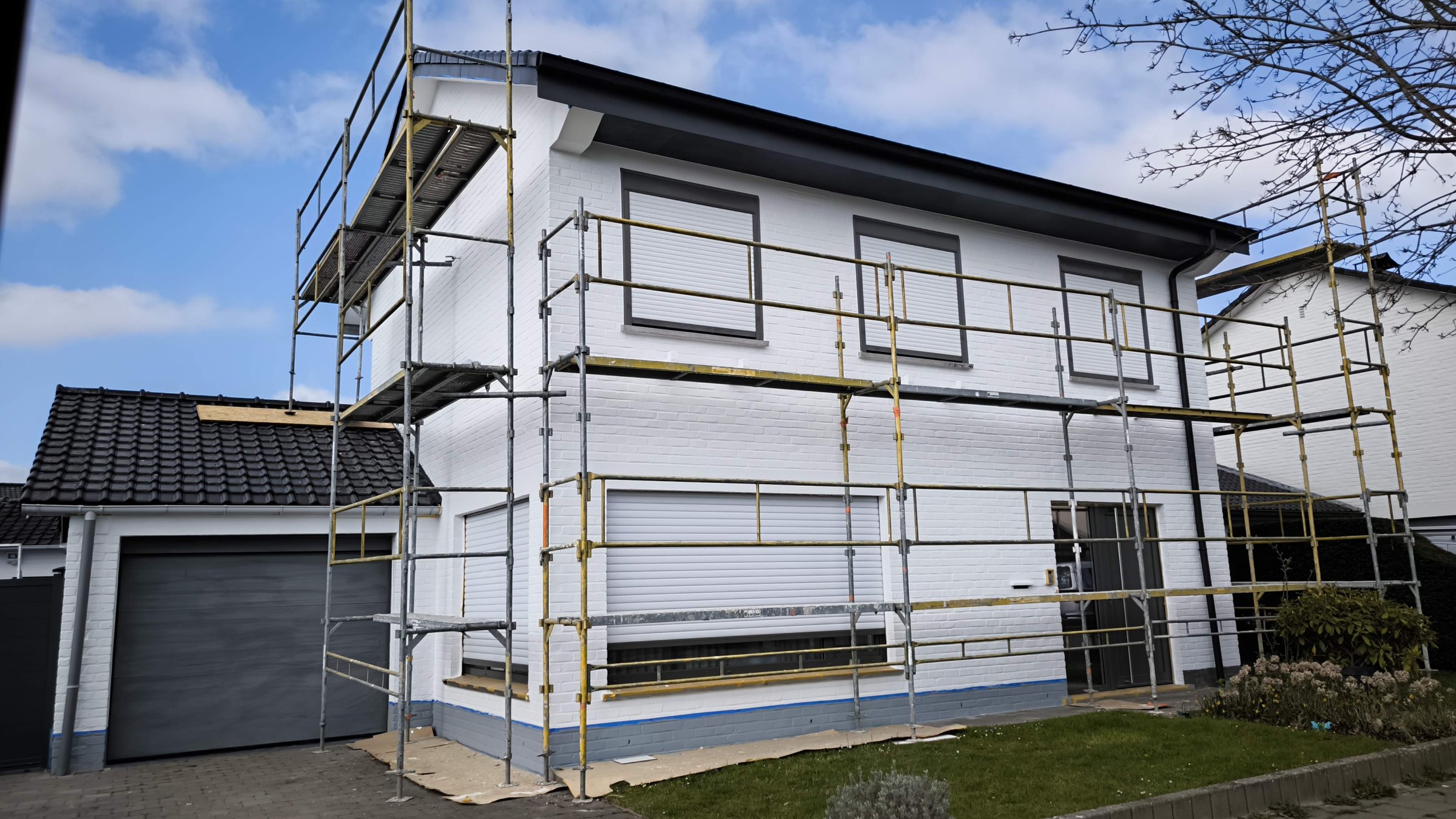 CityPro gevelrenovatie met stelling